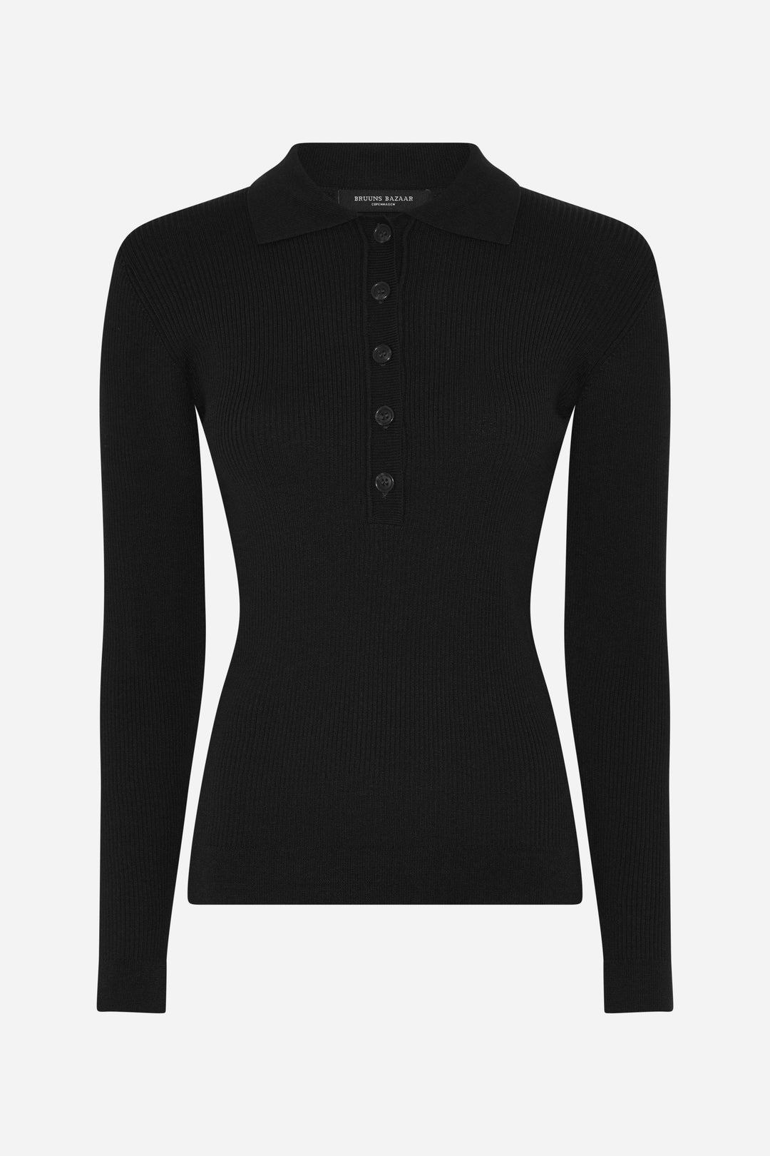 Bruuns Bazaar Women AnemoneBBValea knit polo Knit Black