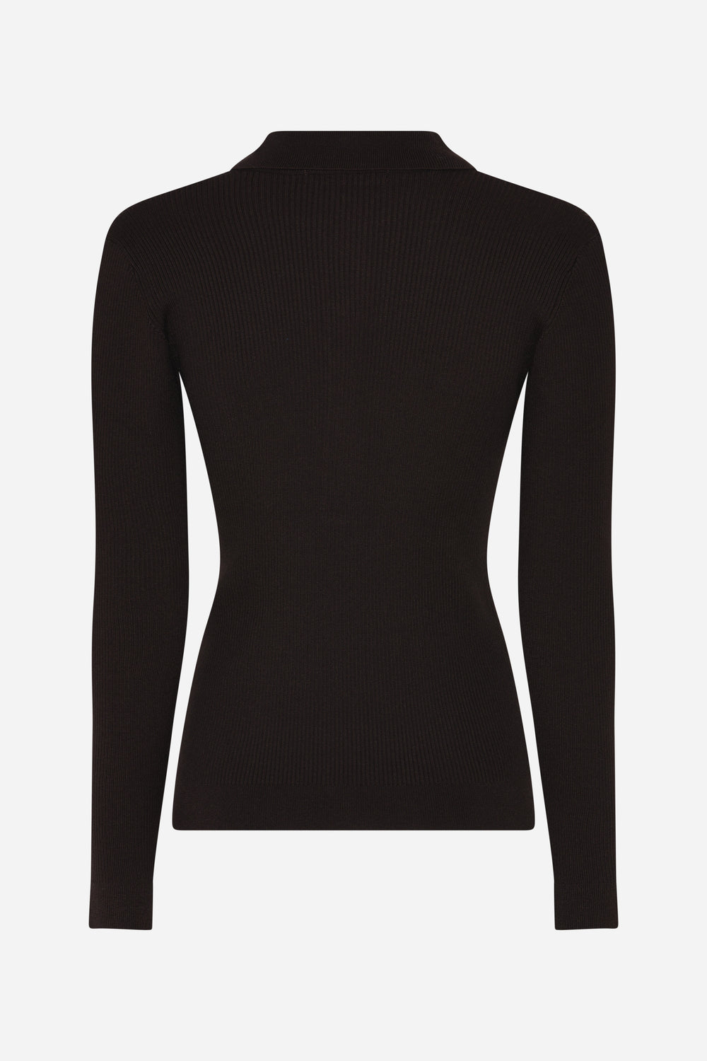Bruuns Bazaar Women AnemoneBBValea knit polo Knit Chocolate brown