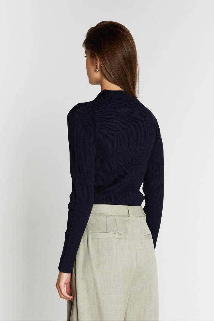 Bruuns Bazaar Women AnemoneBBValea knit polo Knit Navy
