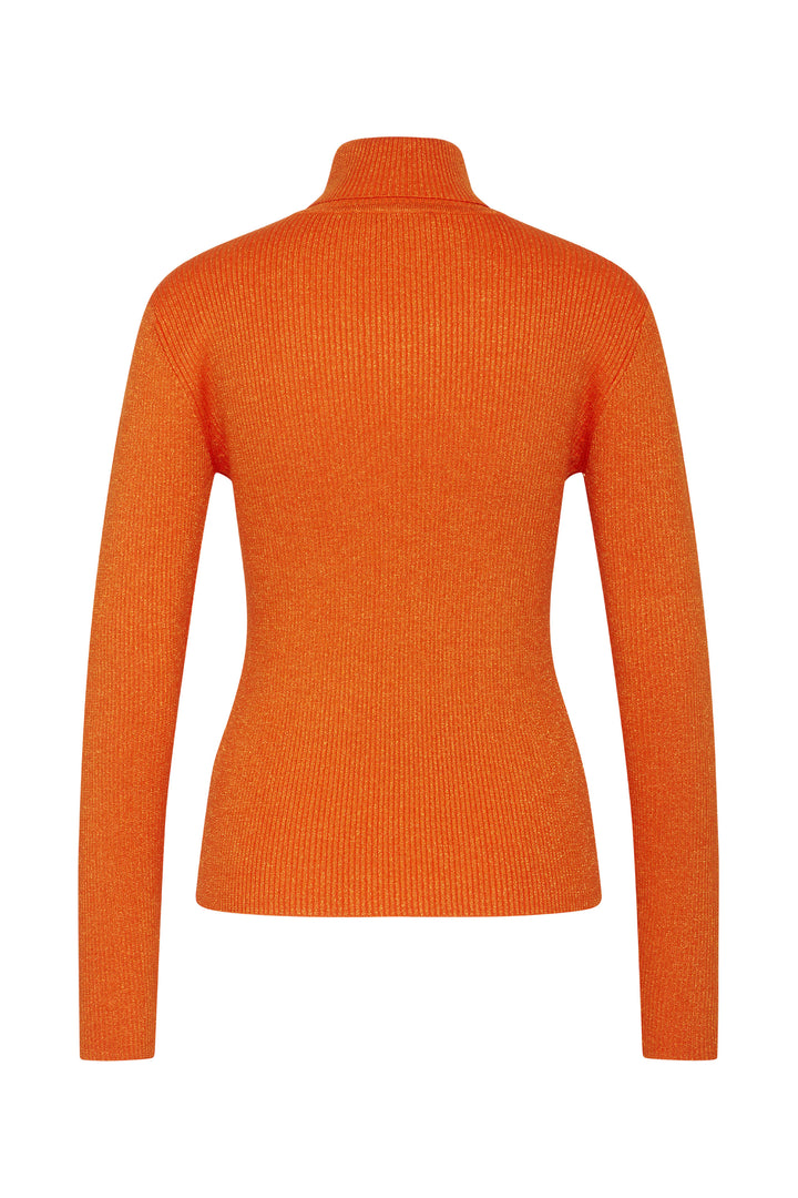 Bruuns Bazaar Women AnemonesBBBatildas knit Knit Orange / Orange lurex
