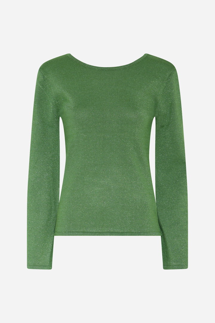 Bruuns Bazaar Women AnemonesBBYasmin knit Knit Fresh Green with lurex