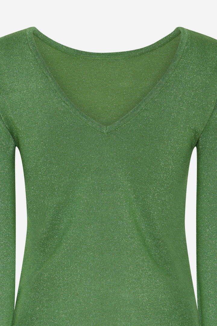 Bruuns Bazaar Women AnemonesBBYasmin knit Knit Fresh Green with lurex