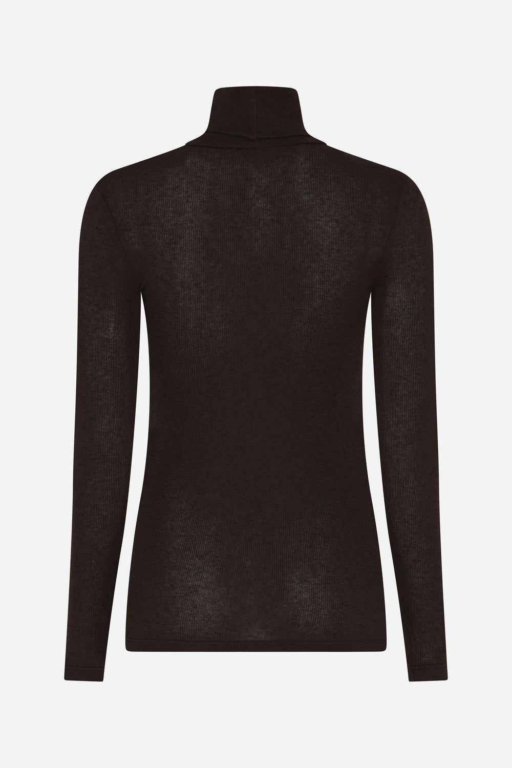 Bruuns Bazaar Women AngelaBB Roll neck T-shirts Dark Brown