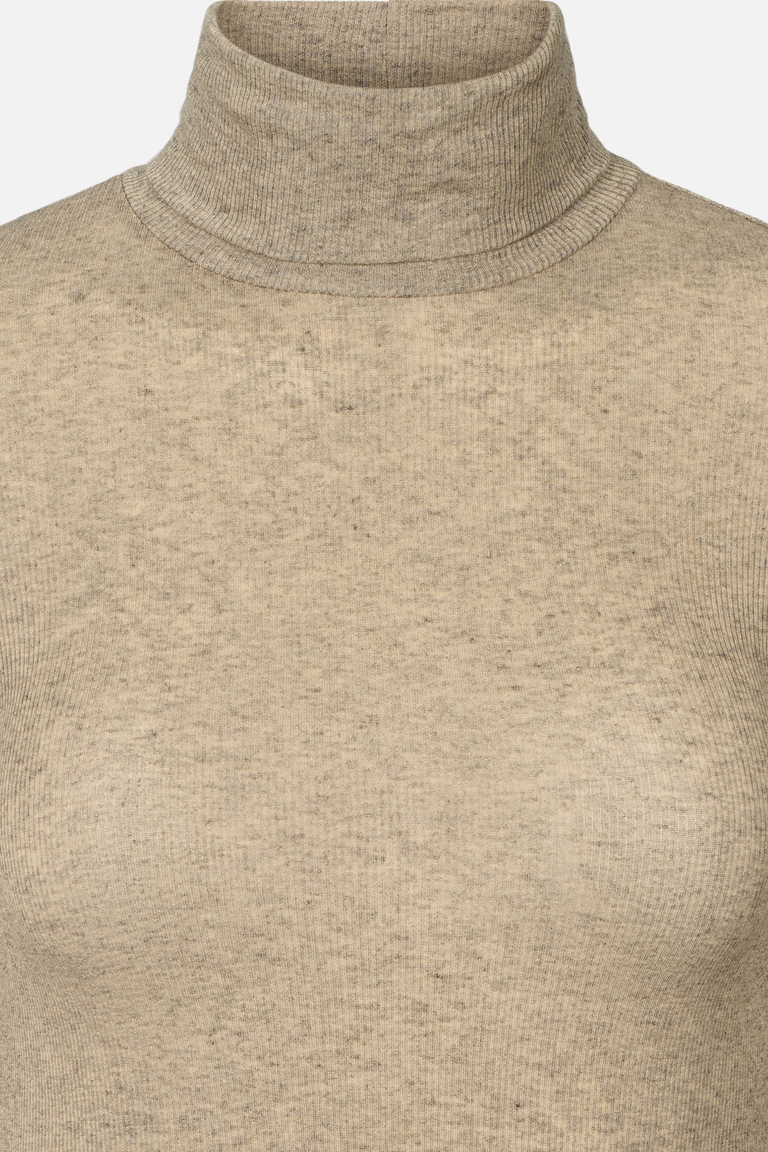 Bruuns Bazaar Women AngelaBB Roll neck T-shirts Roasted Grey