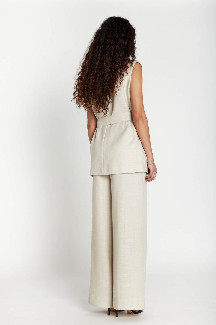 Bruuns Bazaar Women AphandraBBEwe vest Blazer .Sand