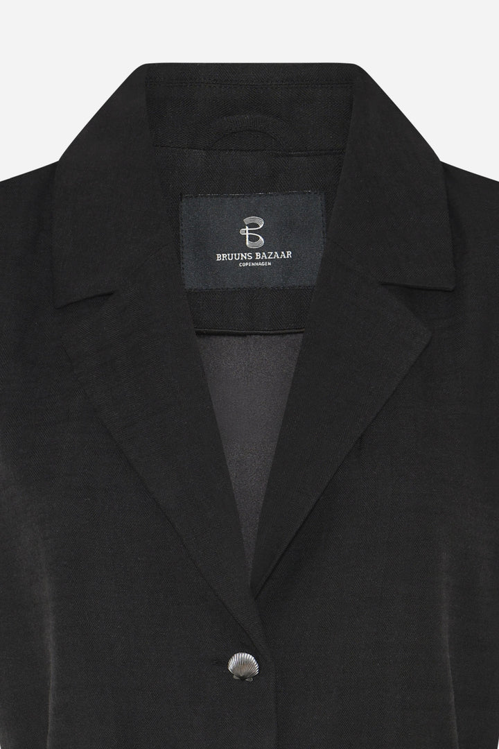 Bruuns Bazaar Women AphandraBBEwe vest Blazer Black