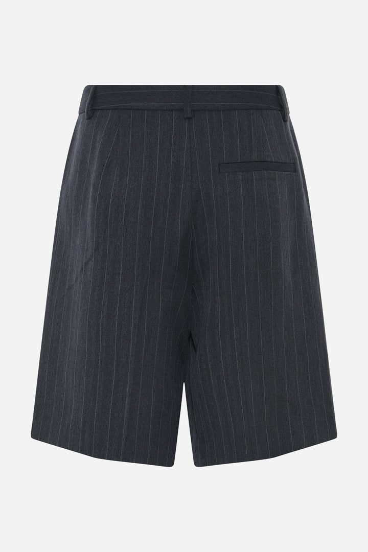 Bruuns Bazaar Women ApricotBBWinni shorts Shorts Herringbone blue pin stripe