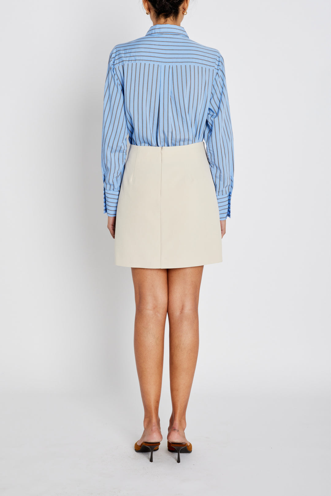 Bruuns Bazaar Women ArengaBBYina shirt Shirts Sky Blue stripe