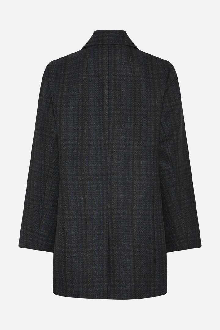 Bruuns Bazaar Women AzaleaBBAbella jacket Outerwear Dark Check