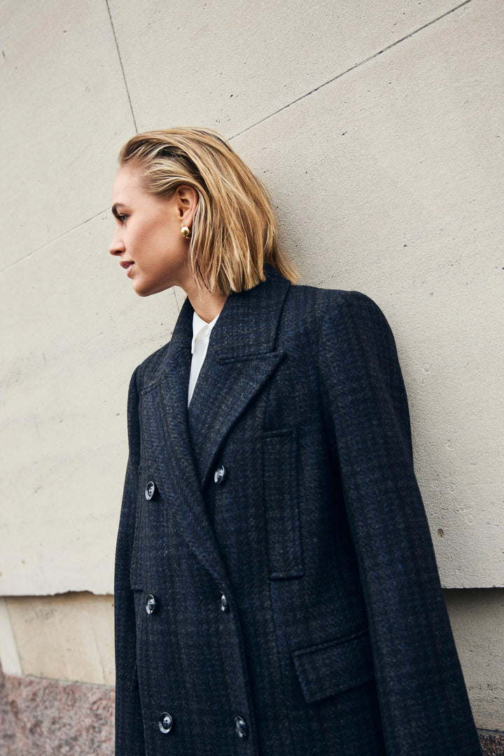 Bruuns Bazaar Women AzaleaBBAbella jacket Outerwear Dark Check
