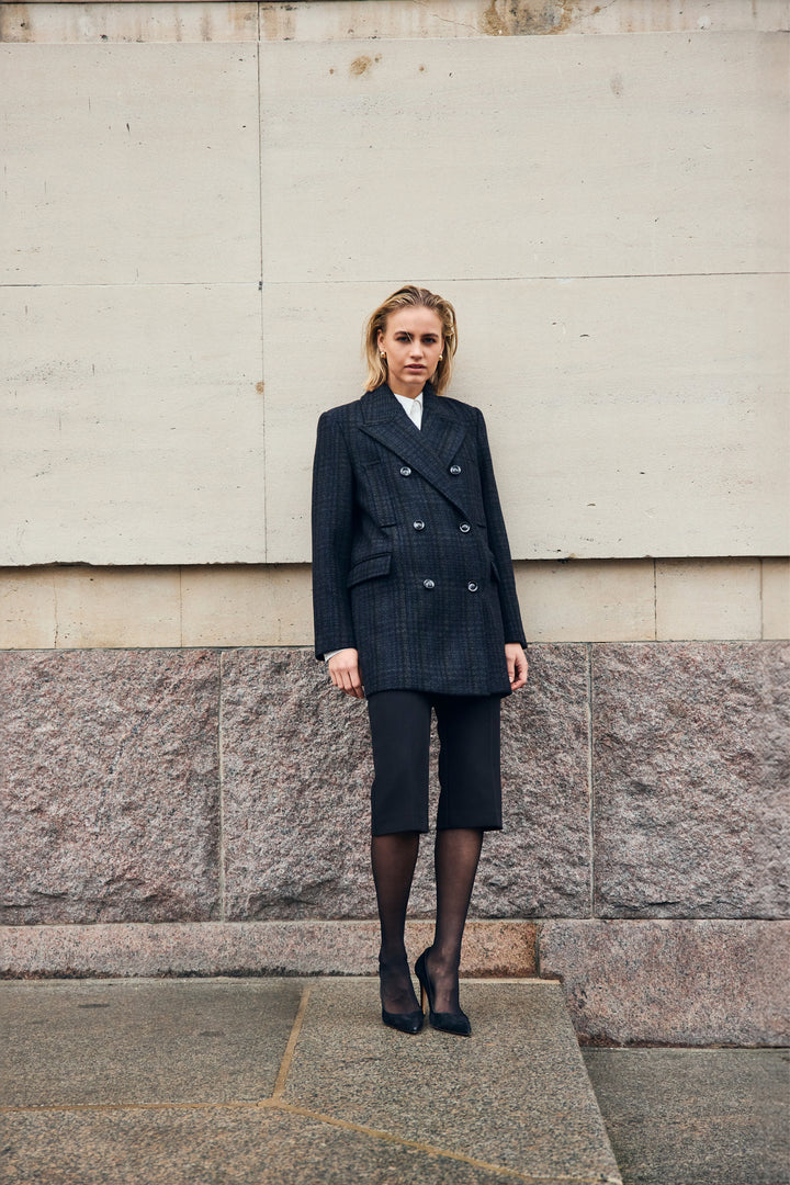 Bruuns Bazaar Women AzaleaBBAbella jacket Outerwear Dark Check