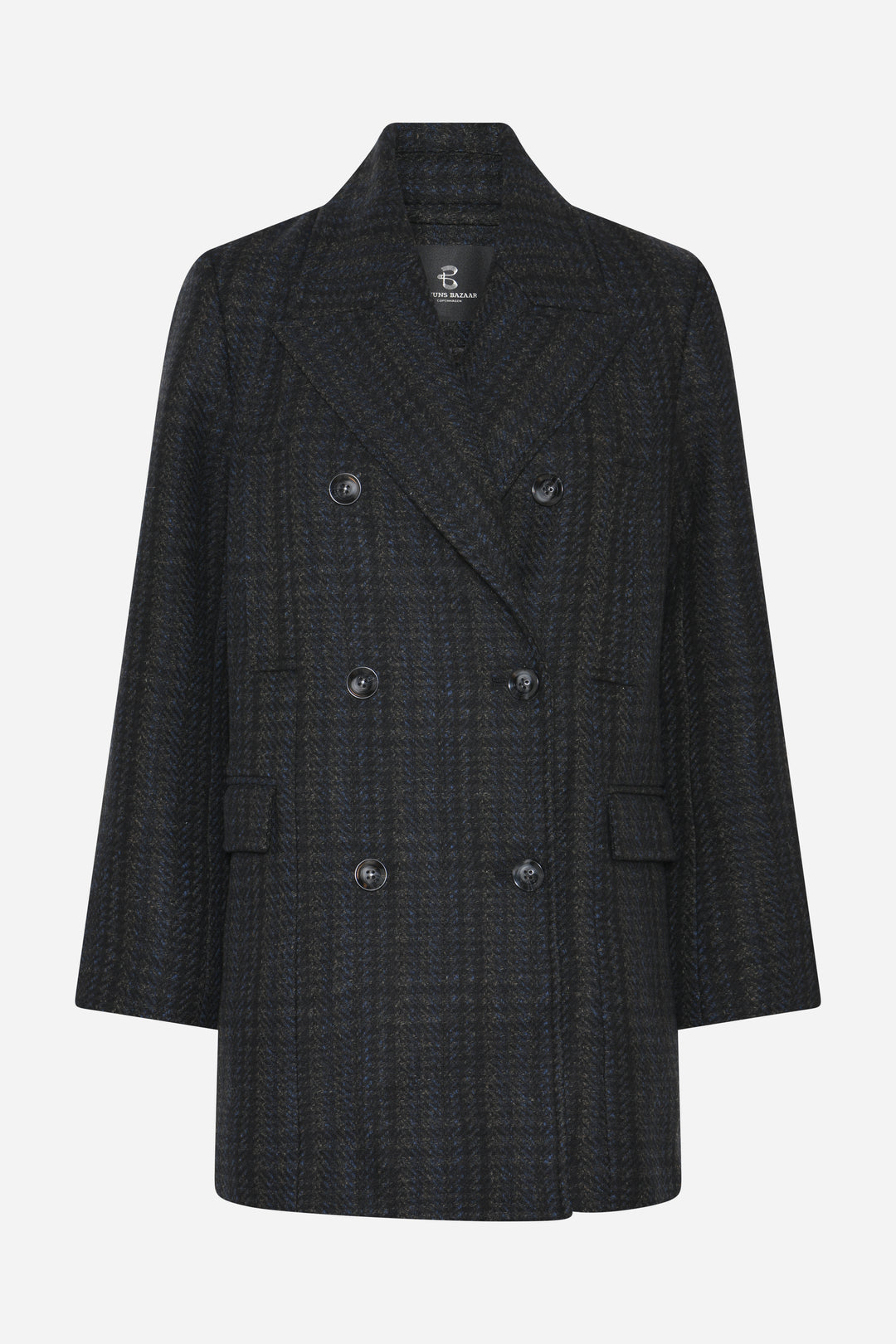 Bruuns Bazaar Women AzaleaBBAbella jacket Outerwear Dark Check
