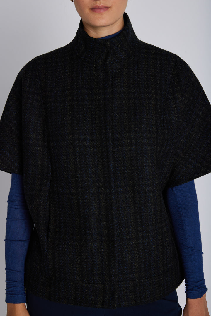 Bruuns Bazaar Women AzaleaBBCarly waistcoat Outerwear Dark Check