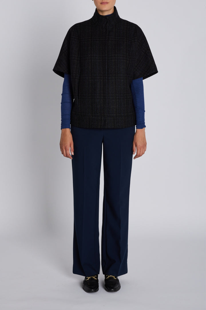 Bruuns Bazaar Women AzaleaBBCarly waistcoat Outerwear Dark Check