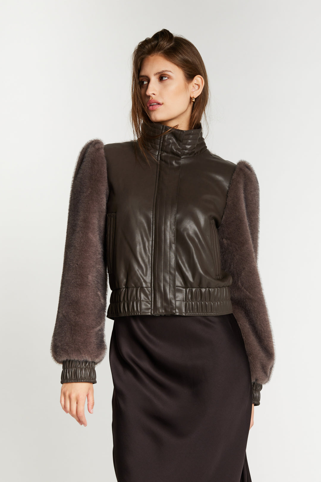 Bruuns Bazaar Women BalakaBBKiri jacket Outerwear Brown