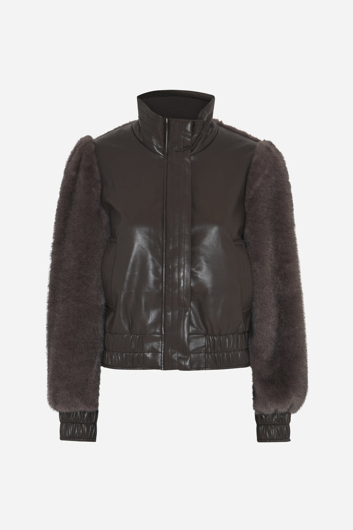 Bruuns Bazaar Women BalakaBBKiri jacket Outerwear Brown
