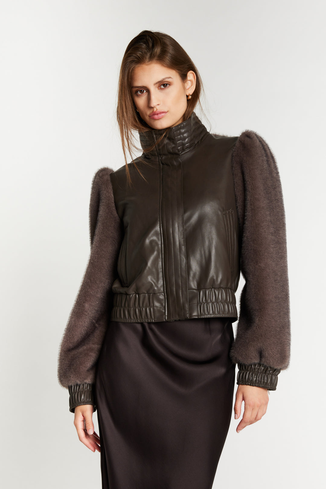 Bruuns Bazaar Women BalakaBBKiri jacket Outerwear Brown
