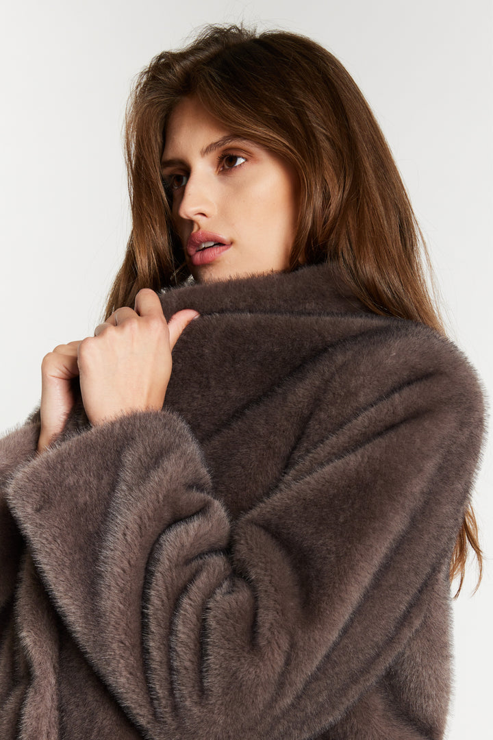 Bruuns Bazaar Women BalakaBBMeri Coat Outerwear Brown