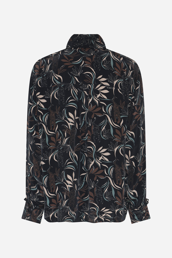 Bruuns Bazaar Women BarcellaBBAgata shirt Shirts Black Tiger