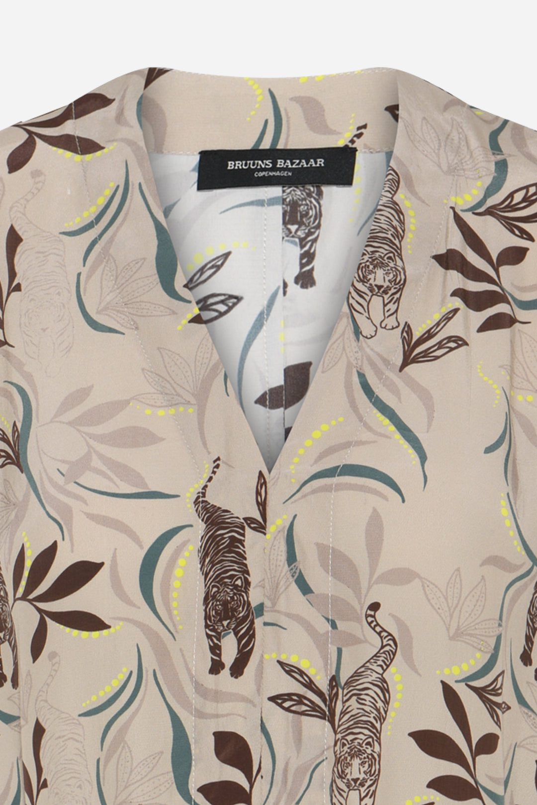 Bruuns Bazaar Women BarcellaBBJanata dress Dress Vanilla Tiger