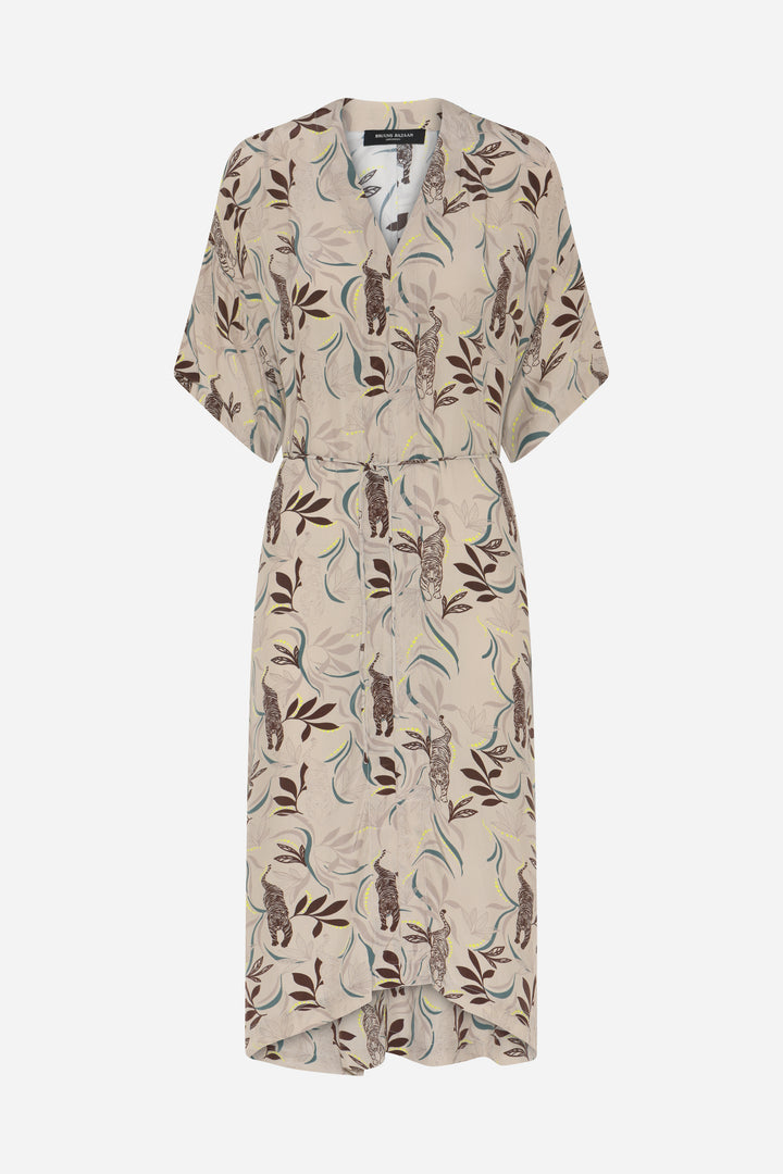 Bruuns Bazaar Women BarcellaBBJanata dress Dress Vanilla Tiger