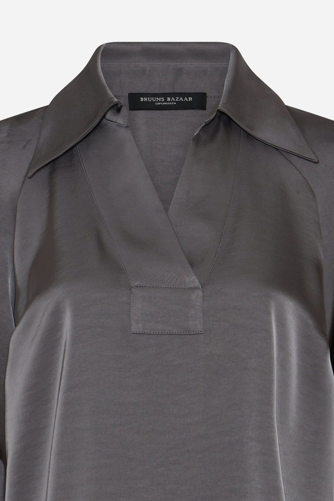 Bruuns Bazaar Women BeckiaBBKassindra blouse Blouse Steel Grey
