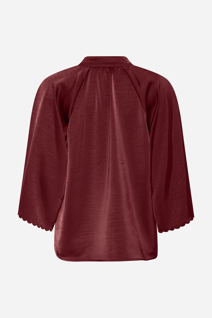 Bruuns Bazaar Women BeckiaBBWinny blouse Blouse Burgundy