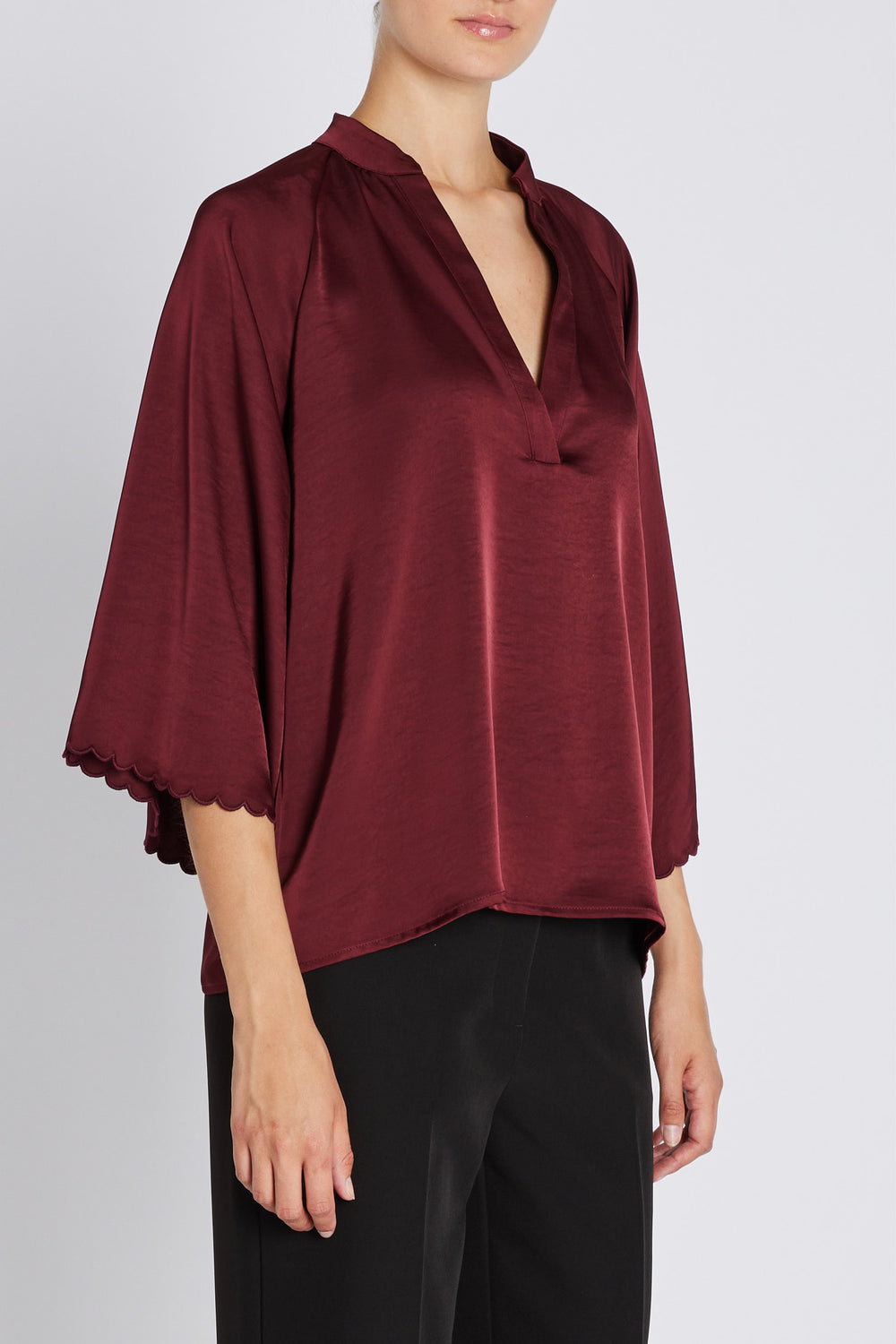 Bruuns Bazaar Women BeckiaBBWinny blouse Blouse Burgundy