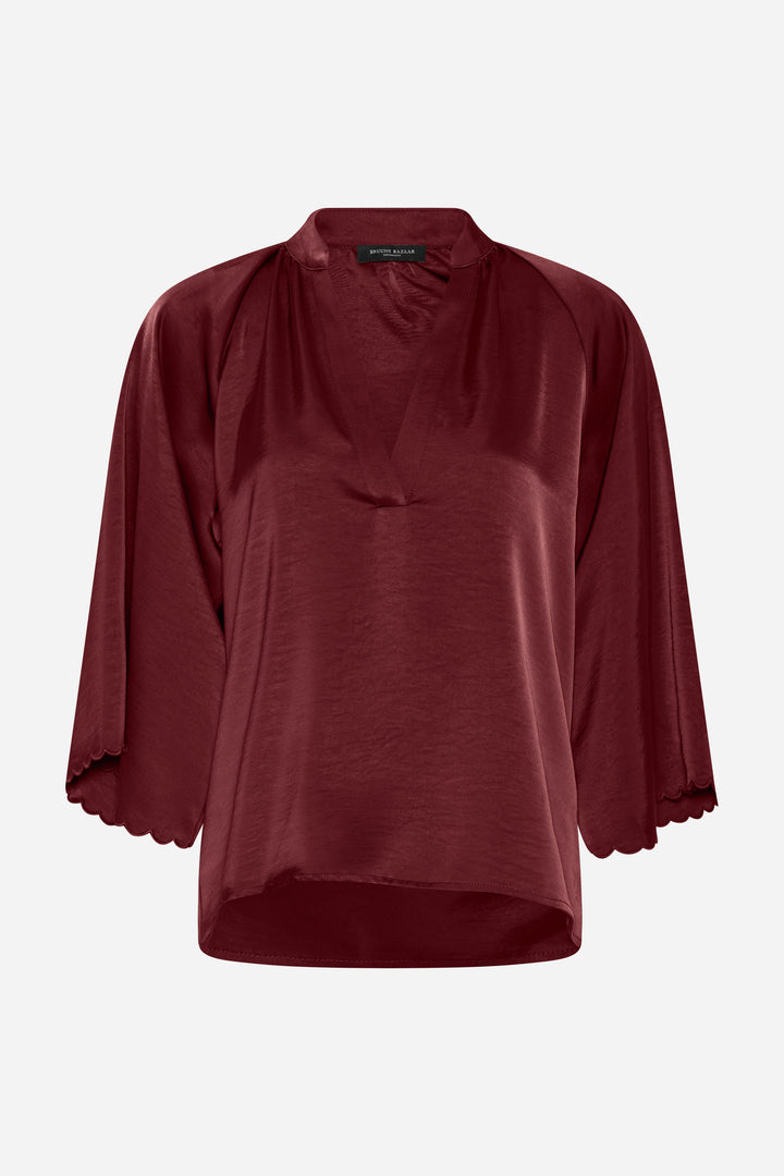 Bruuns Bazaar Women BeckiaBBWinny blouse Blouse Burgundy