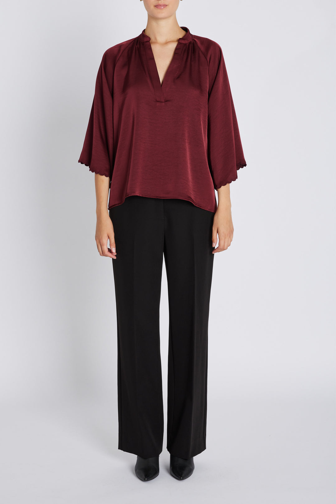 Bruuns Bazaar Women BeckiaBBWinny blouse Blouse Burgundy