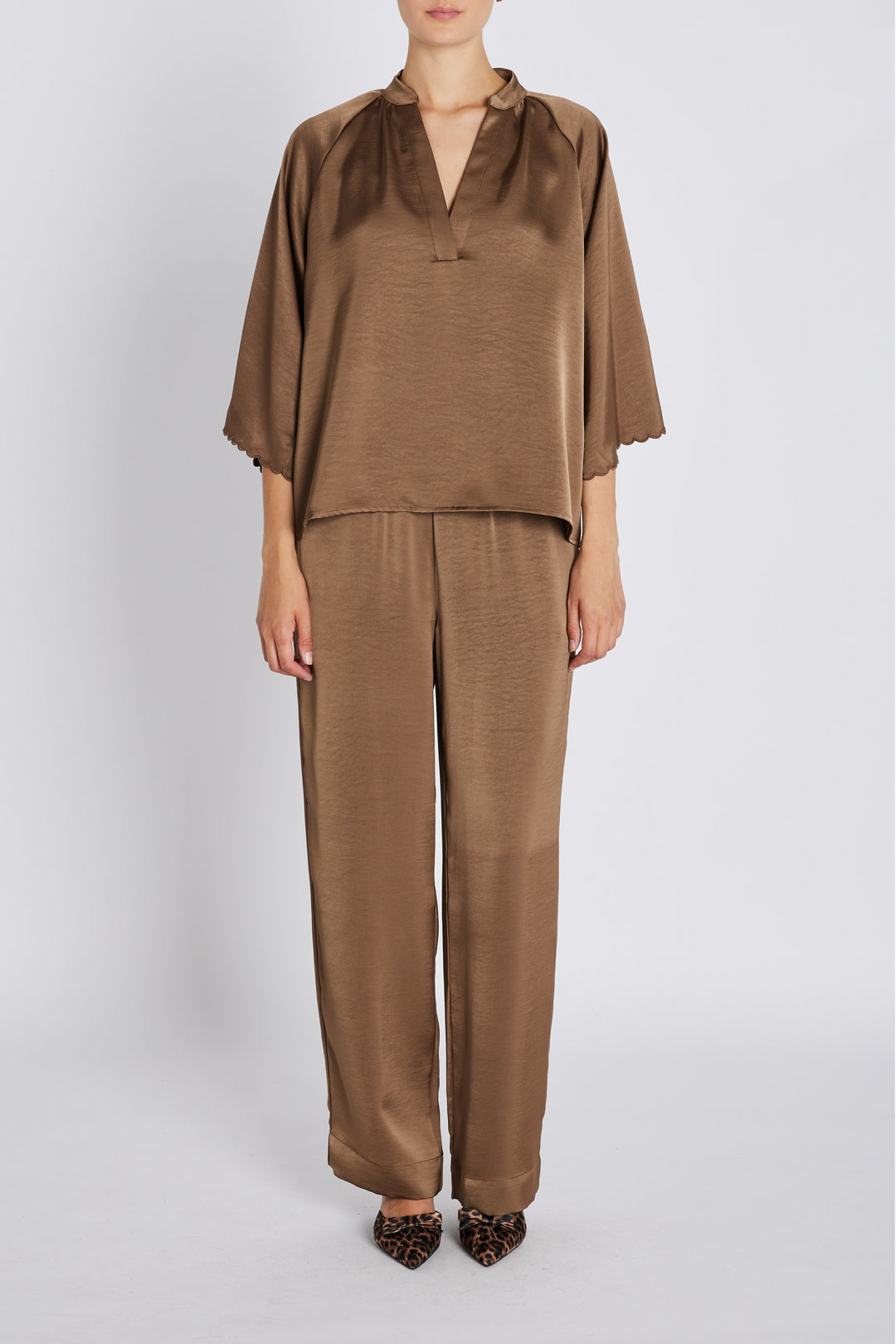 Bruuns Bazaar Women BeckiaBBWinny blouse Blouse Morel