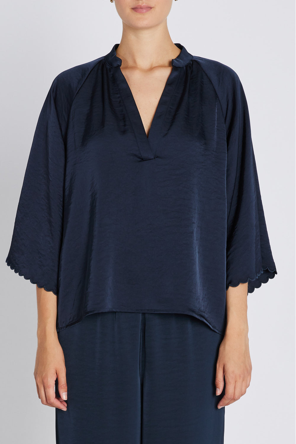 Bruuns Bazaar Women BeckiaBBWinny blouse Blouse Sky Captain