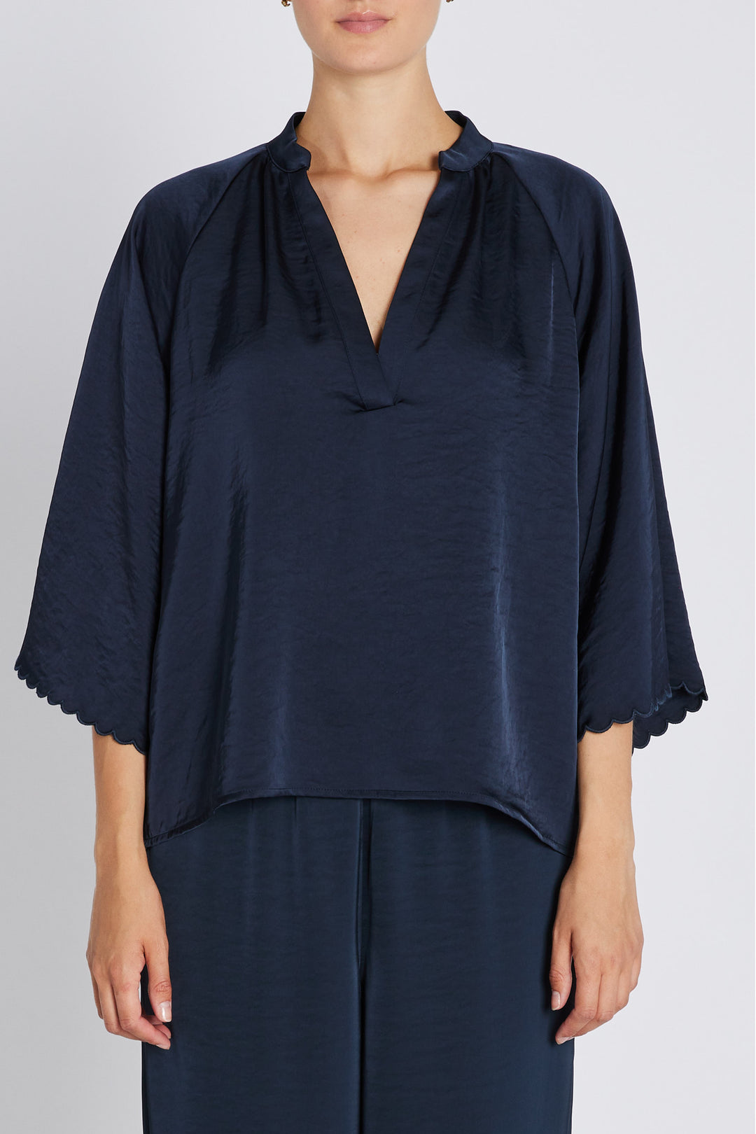 Bruuns Bazaar Women BeckiaBBWinny blouse Blouse Sky Captain