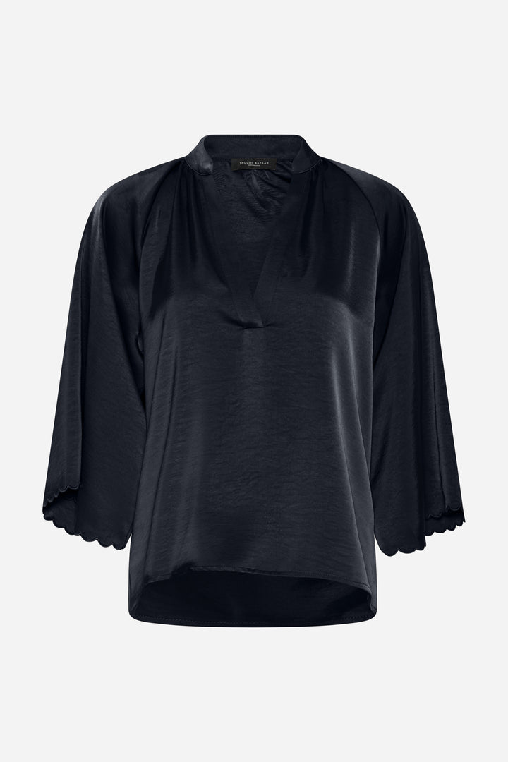 Bruuns Bazaar Women BeckiaBBWinny blouse Blouse Sky Captain