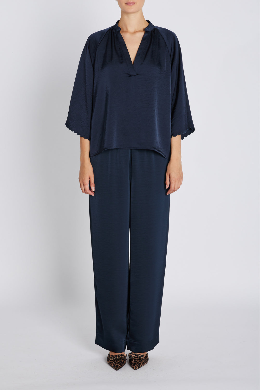 Bruuns Bazaar Women BeckiaBBWinny blouse Blouse Sky Captain