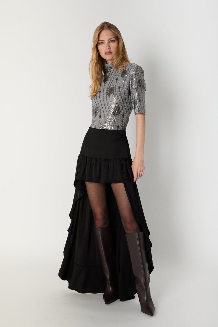 Bruuns Bazaar Women BeyroniaBBTita blouse Blouse Grey Silver