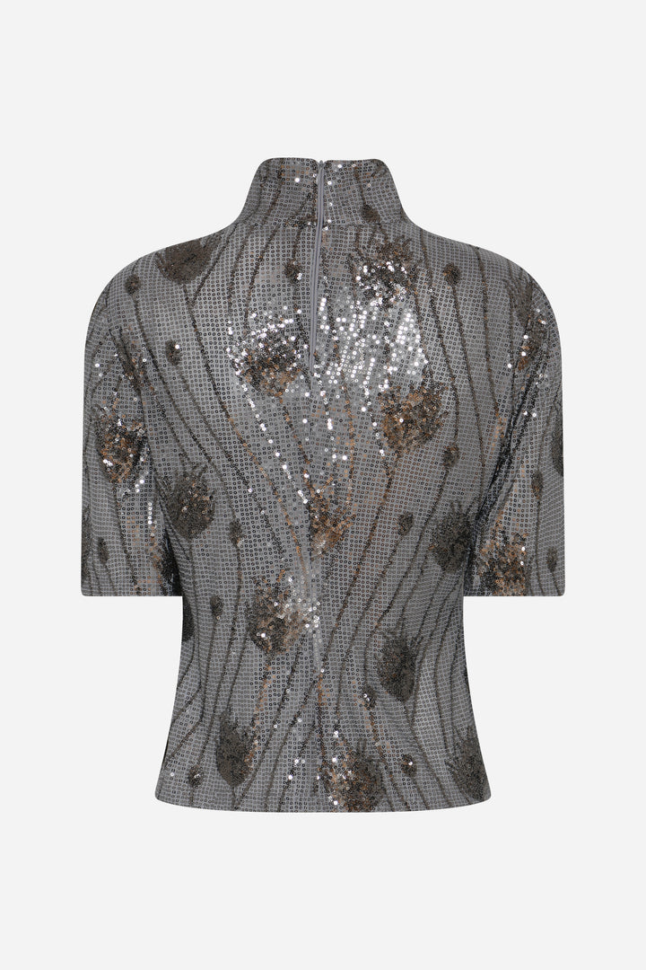 Bruuns Bazaar Women BeyroniaBBTita blouse Blouse Grey Silver