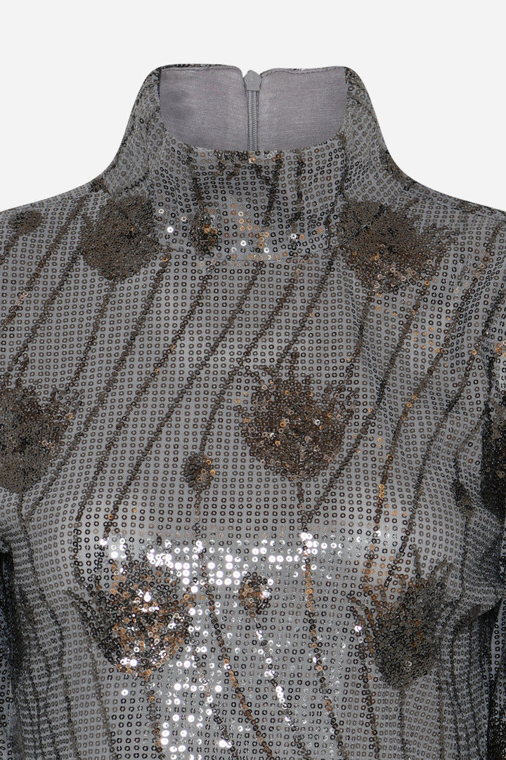 Bruuns Bazaar Women BeyroniaBBTita blouse Blouse Grey Silver