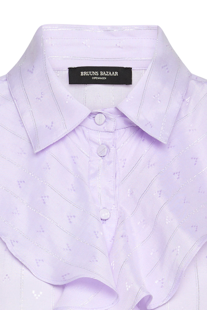 Bruuns Bazaar Women BilberryBBDaiva shirt Shirts Purple Heather