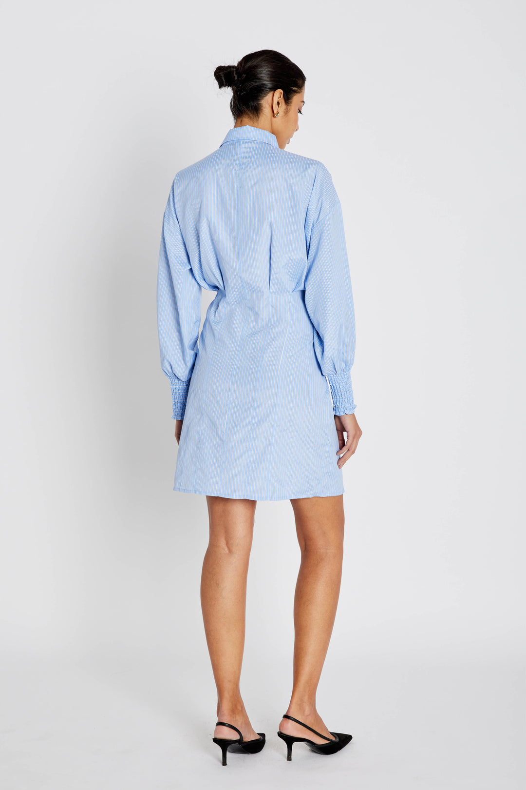 Bruuns Bazaar Women BorassusBBLinne dress Dress Light blue stripe