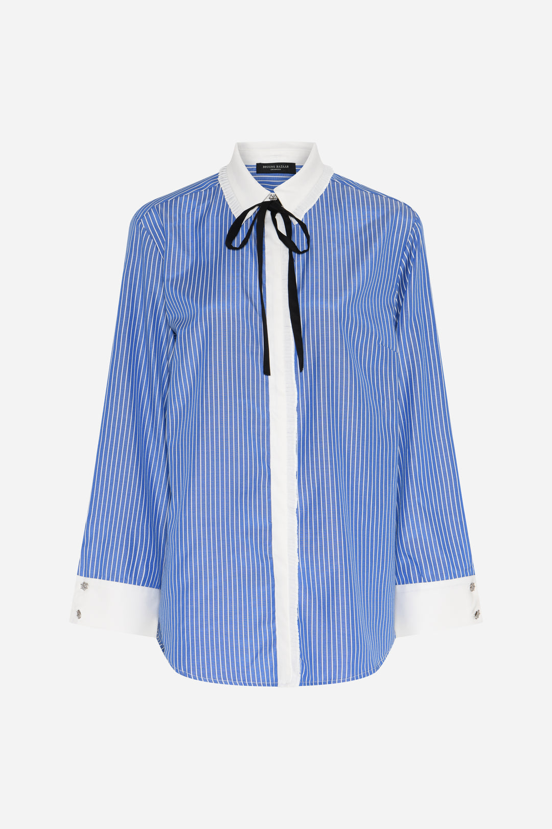 Bruuns Bazaar Women BorassusBBZiana shirt Shirts Dark blue Stripe