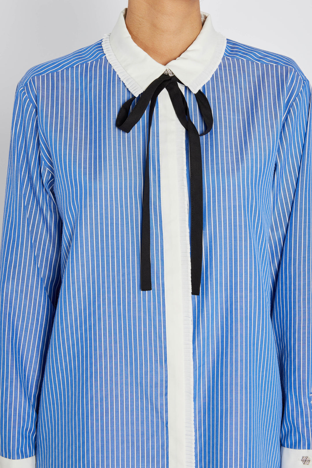 Bruuns Bazaar Women BorassusBBZiana shirt Shirts Dark blue Stripe