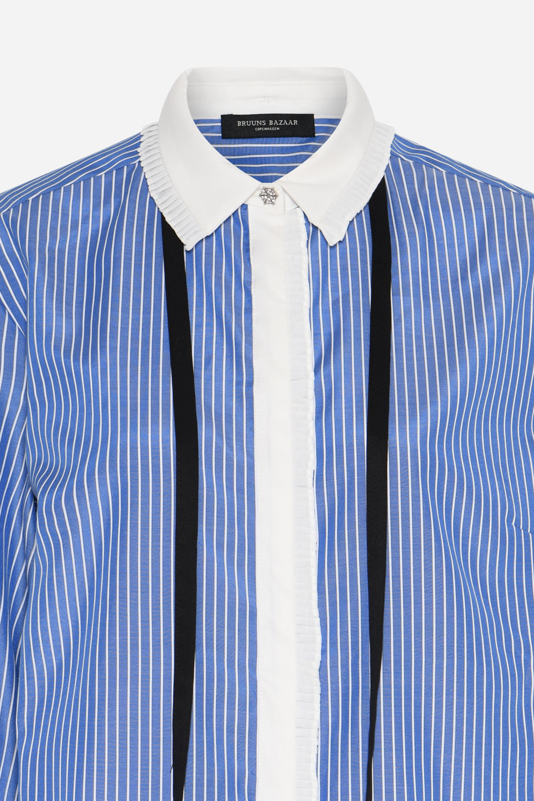 Bruuns Bazaar Women BorassusBBZiana shirt Shirts Dark blue Stripe