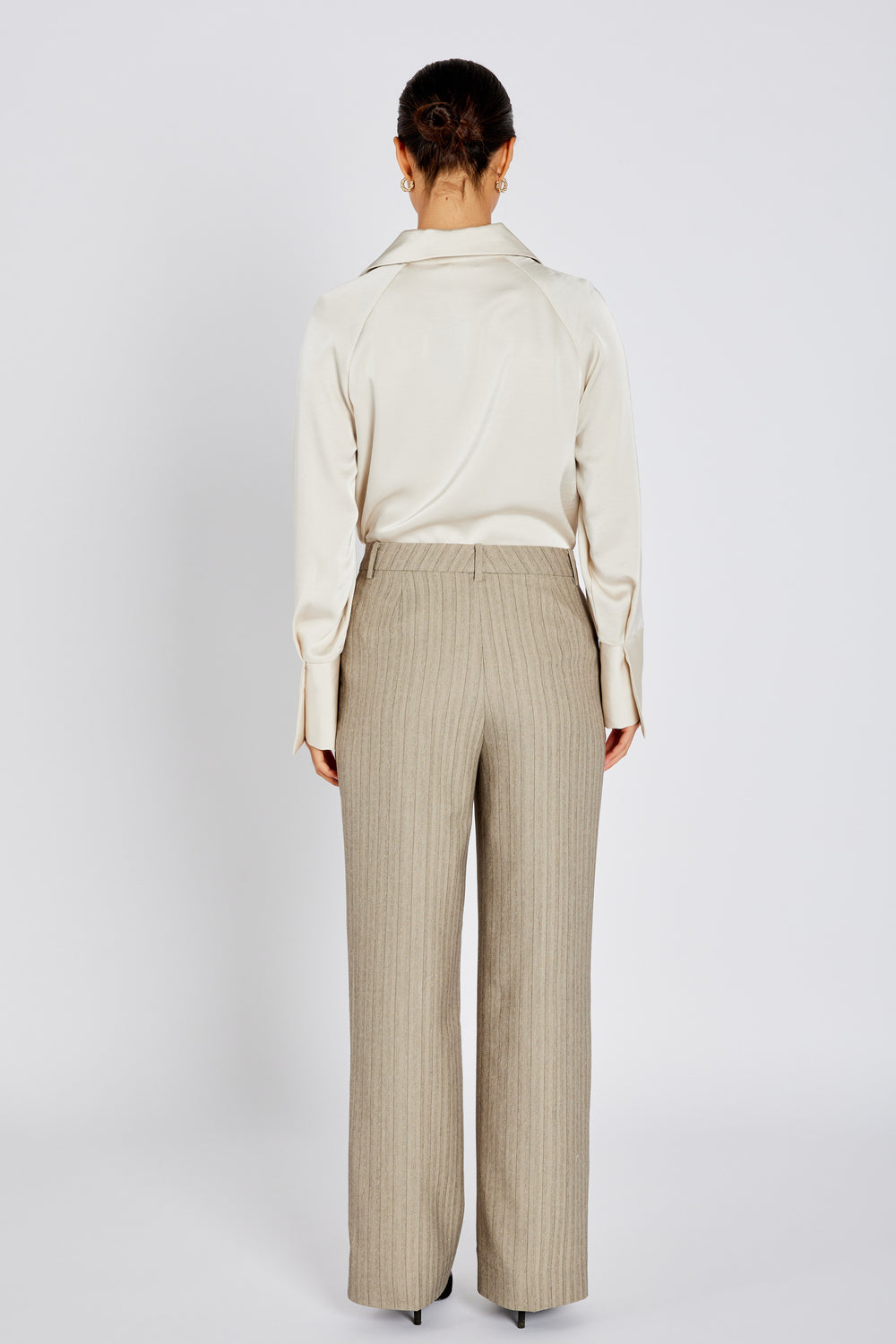 Bruuns Bazaar Women BoxelderBBEleza pants Pants Pinstripe w sequins