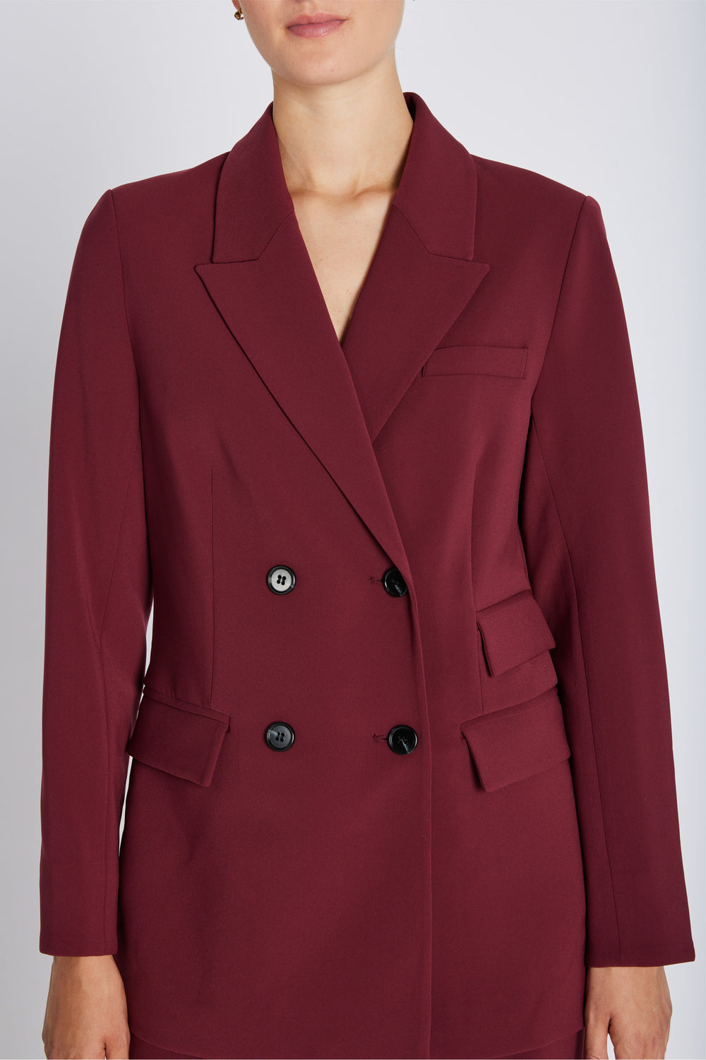 Bruuns Bazaar Women BrassicaBBLinda blazer Blazer Burgundy