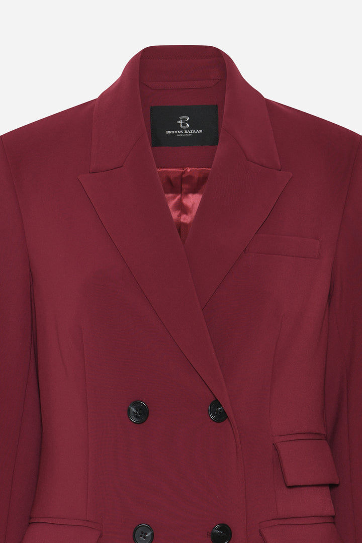 Bruuns Bazaar Women BrassicaBBLinda blazer Blazer Burgundy