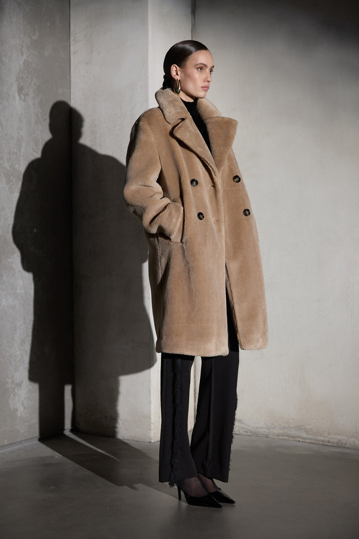 Bruuns Bazaar Women BrassioBBBinja coat Outerwear Beige