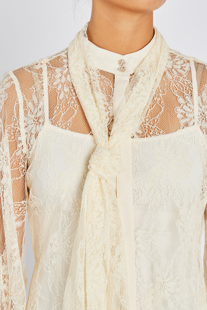 Bruuns Bazaar Women BugleBBOmassa blouse Blouse Cream