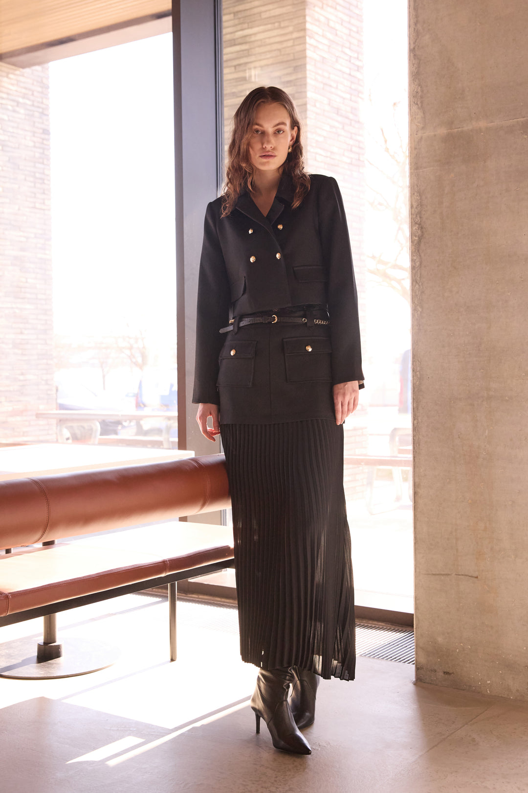 Bruuns Bazaar Women CalcareaBBShennia skirt Skirt Black