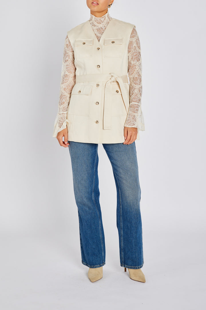 Bruuns Bazaar Women CalcareaBBThelmas vest Vest Kit